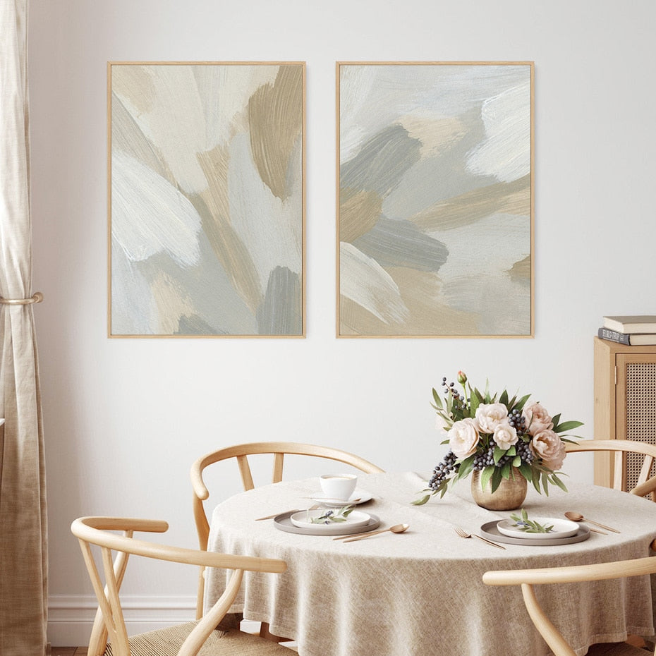 Neutral Brushstrokes