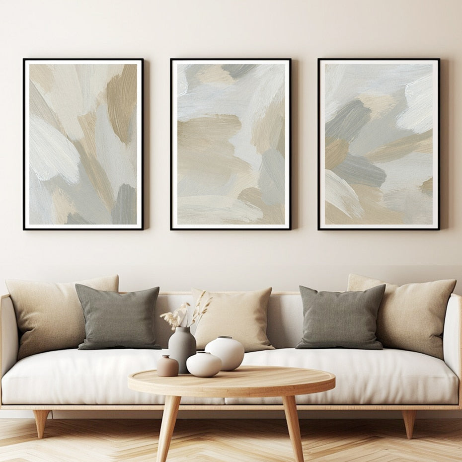 Neutral Brushstrokes