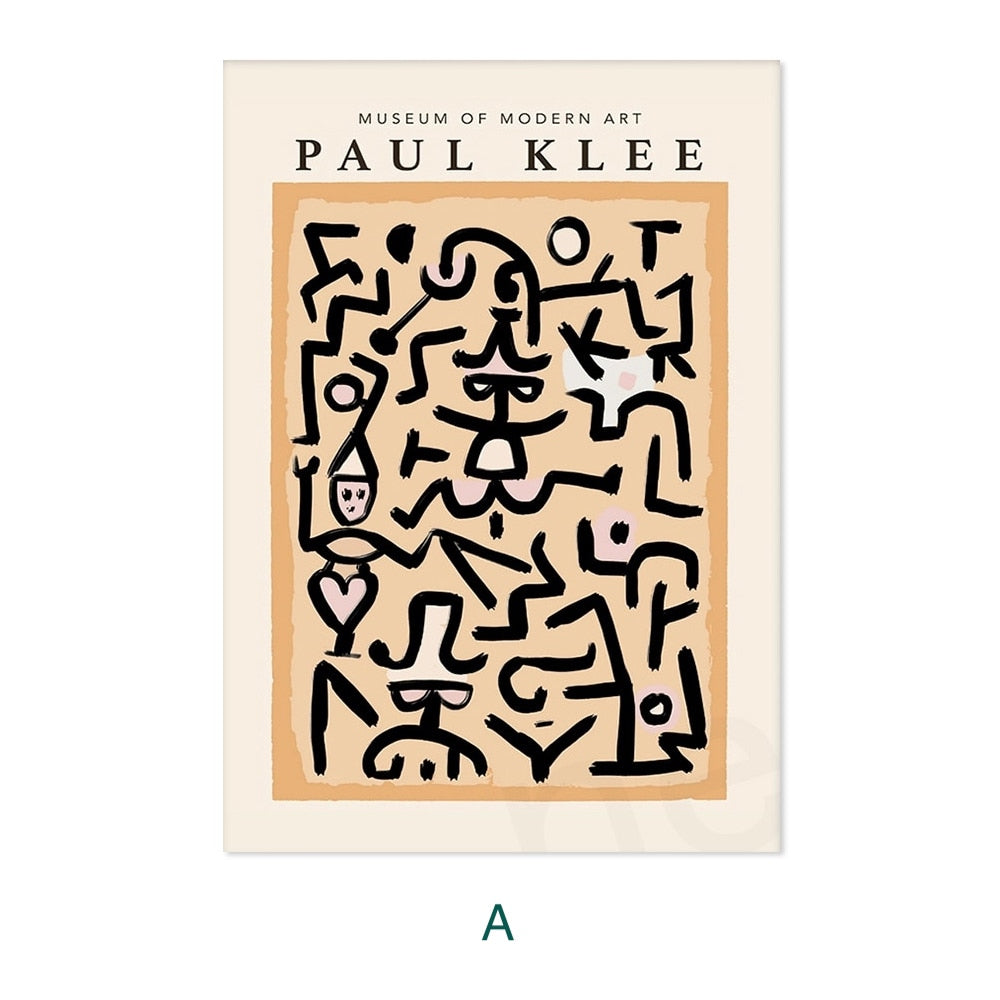 Paul Klee - Comedians' Handbill