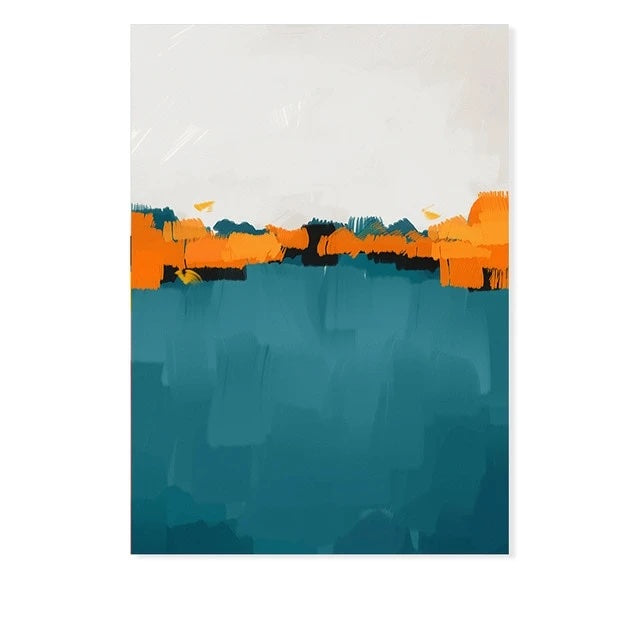 Contrasting Brush Strokes