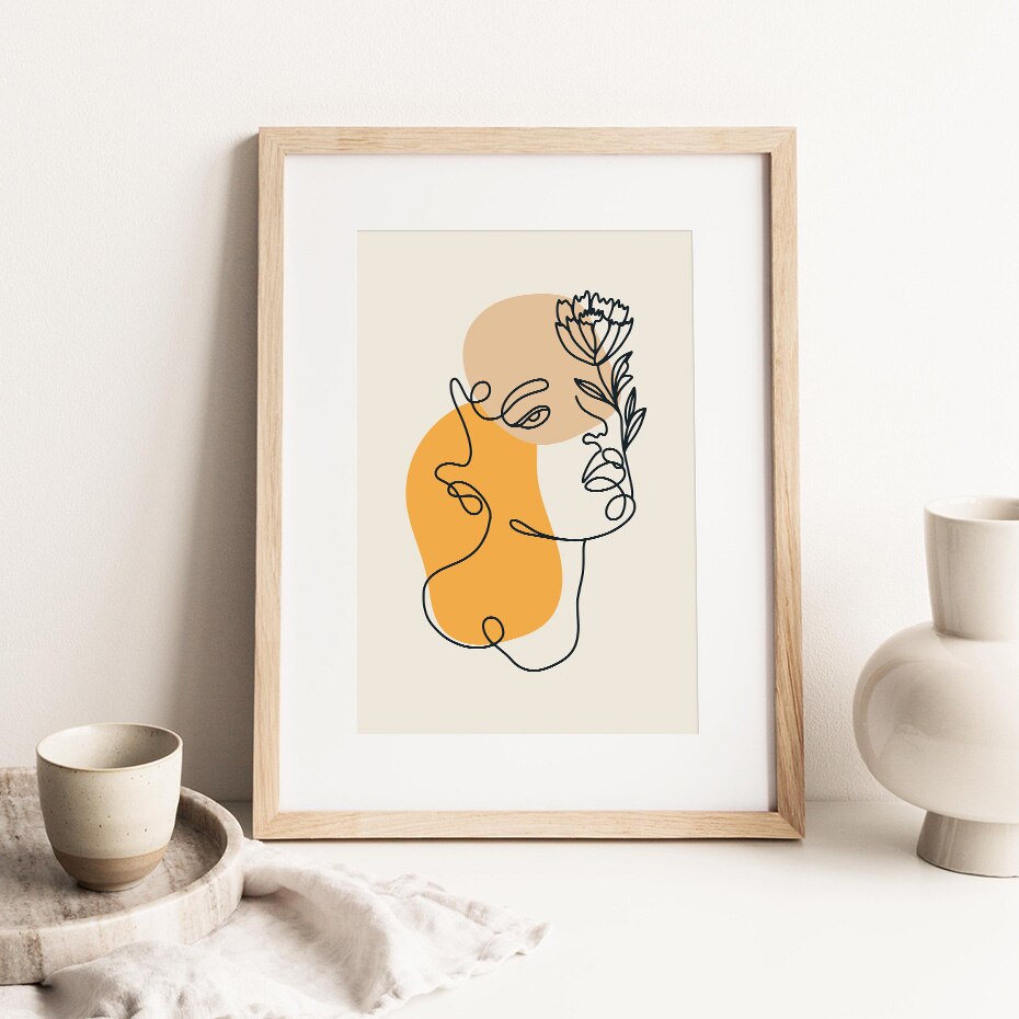 Line Sketch Portrait