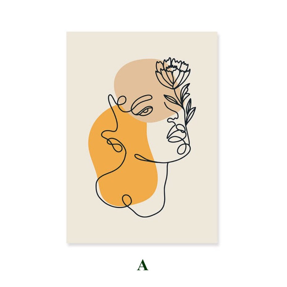 Line Sketch Portrait