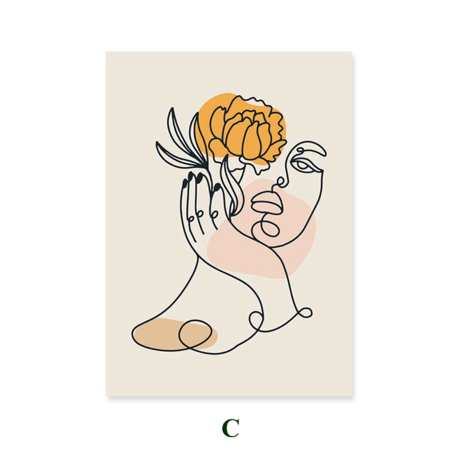 Line Sketch Portrait