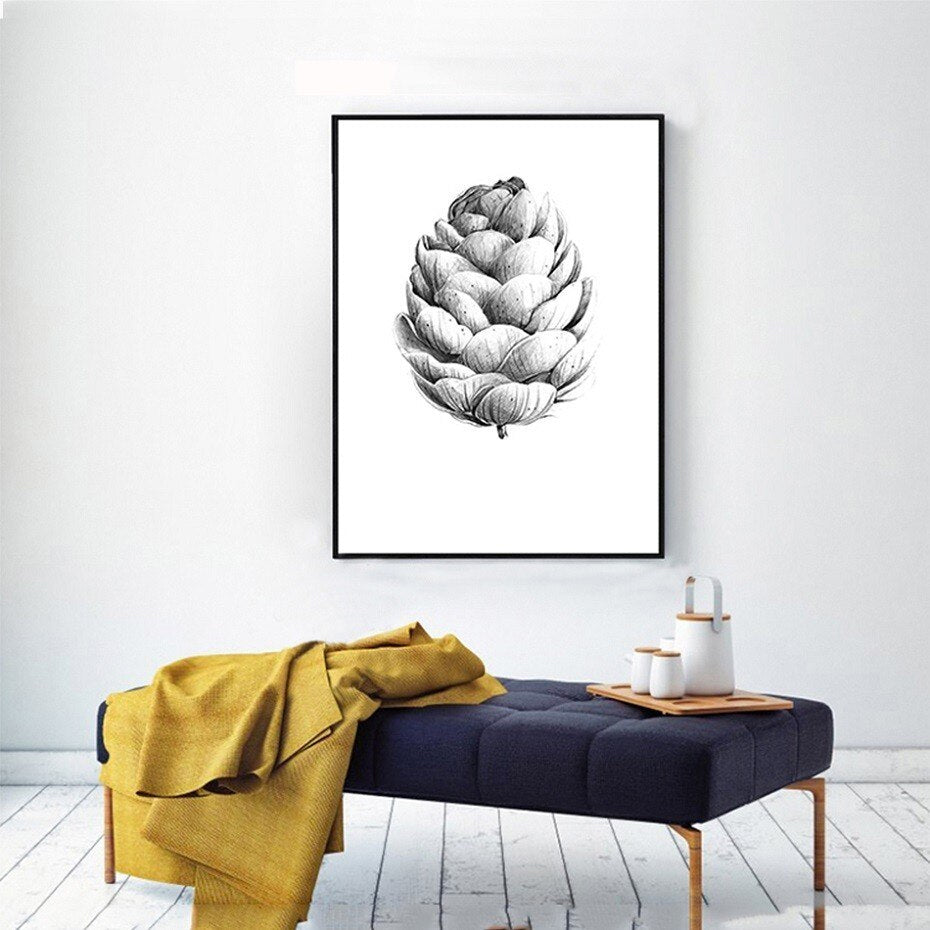 Pine Cone Illustration