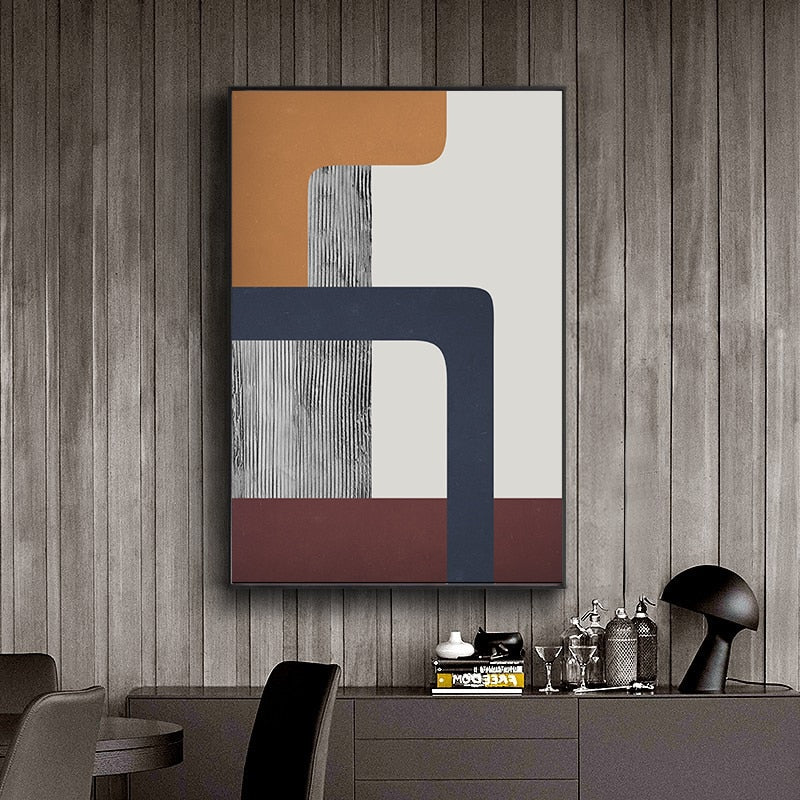 Modern Rustic Abstract