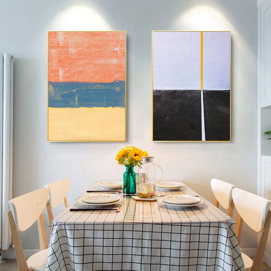 Textured Broad Brush Strokes