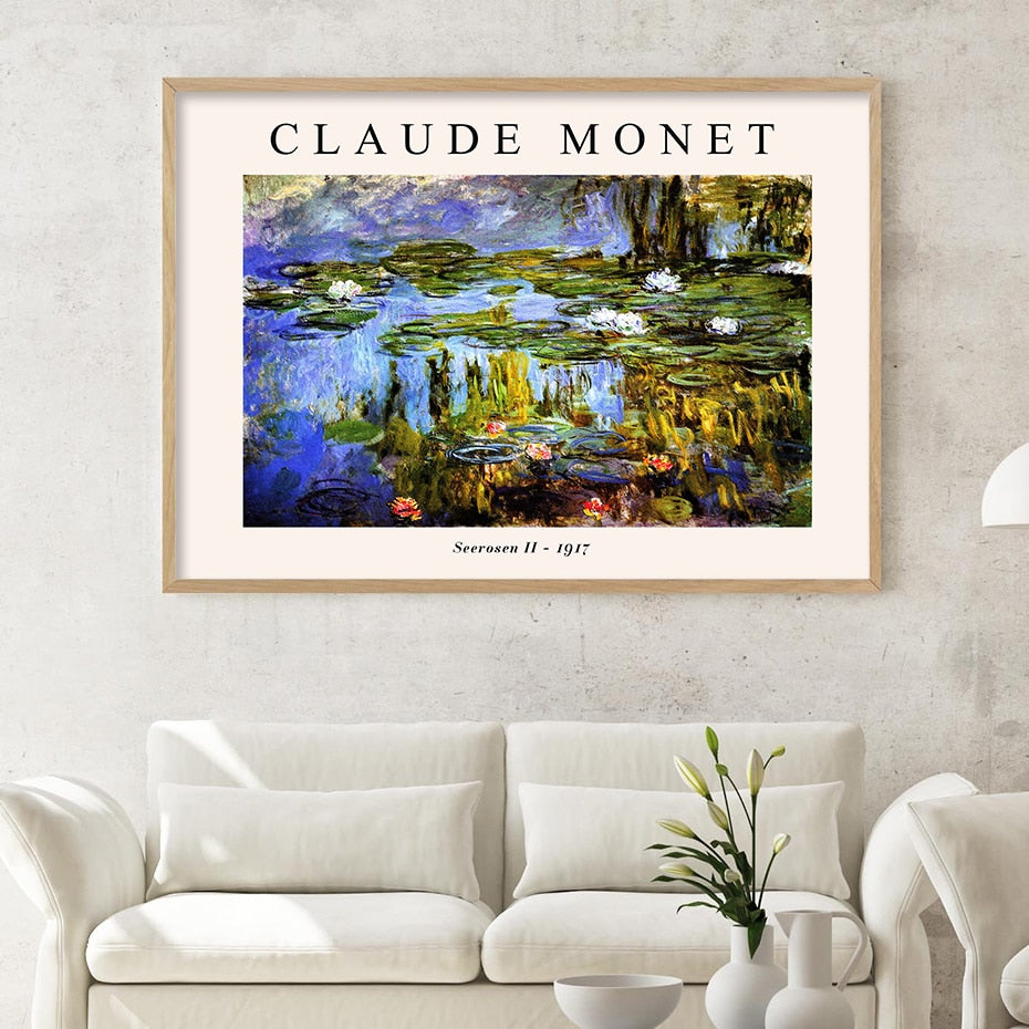 Seerosen/Water Lilies (1917) - Monet