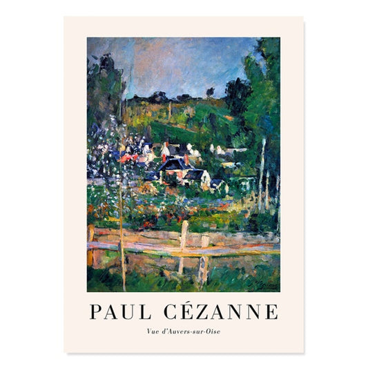 Vue d'Auvers-sur-Oise (1873) - Cézanne