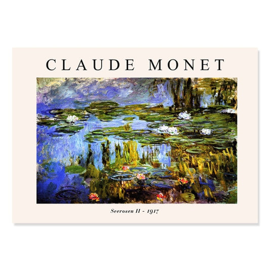 Seerosen/Water Lilies (1917) - Monet