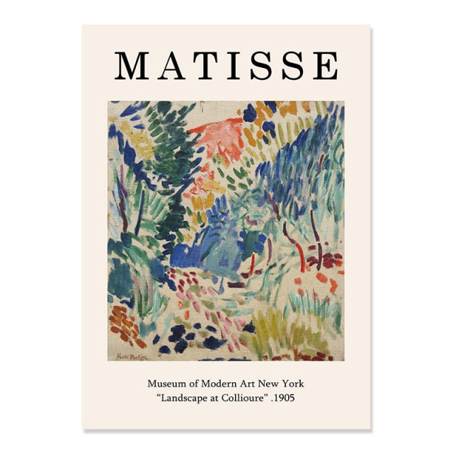 Landscape at Collioure (1905) - Matisse