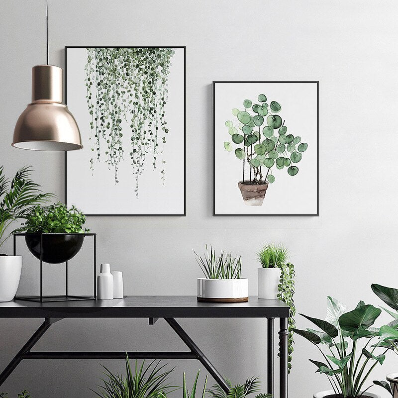 Watercolor Plants