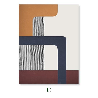 Modern Rustic Abstract