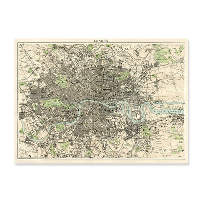 Vintage City Maps