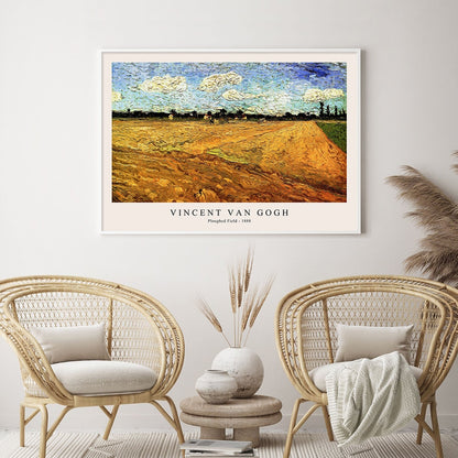 Ploughed Field (1888) - Van Gogh