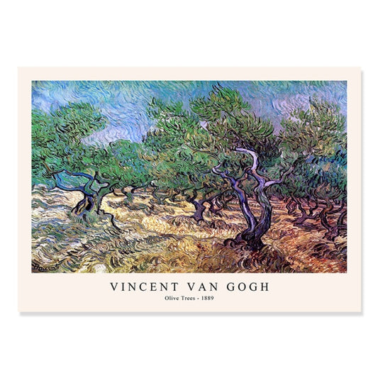Gli ulivi (1889) - Van Gogh