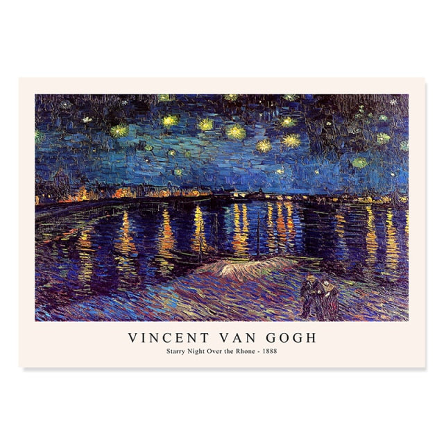 Starry Night Over the Rhône (1888) - Van Gogh