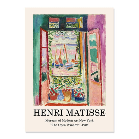 La ventana abierta (1905) - Matisse